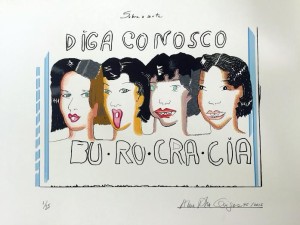 Obra Anna Bella Geiger Clube Hall 9a Edição